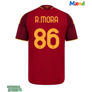 AS Roma Rodrigo Mora #86 Replika Hjemmebanetrøje 2026-27 Kortærmet